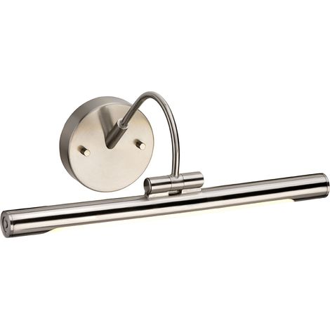 Applique Contemporanea Alton Acciaio Nichel Spazzolato Led 6W 3000K 318Lm (1/4)