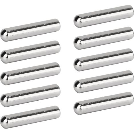 Lot de 100 goupilles cylindriques en acier inox 304 pour meuble bricolage et industrie (1/5)