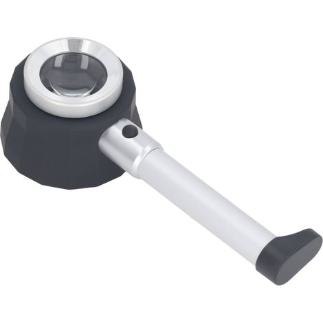 Microscope portatif électronique numérique portable avec échelle lumineuse LED, grossissement 45x, idéal pour l'observation de bijoux, de peintures et la lecture. (1/5)