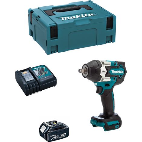 Makita avvitatore ad impulsi  dtw700rtj1 (1 x 5,0 ah + dc18rc + makpac 2) 8435587920816 (1/5)