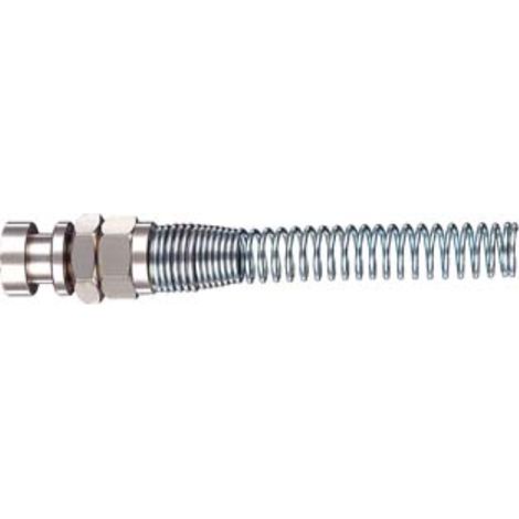 Attacco a baionetta con molla - per tubo ø mm.6x8 art.60mf 10 pezzi Ani