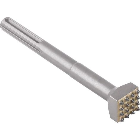 SDS MAX Burin à carrelage, 208mm, 16 dents, creux, en métal dur, pour béton, ardoise, pont, mur, carrelage en céramique (1/4)