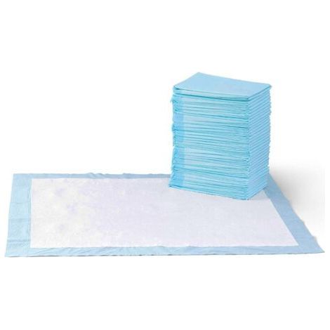 Blue Urine Pads (45cm x 60cm) for Puppies, Leak Proof, Super Absorbent, Quick Dry, Potty Training, 50 Count (1/5)