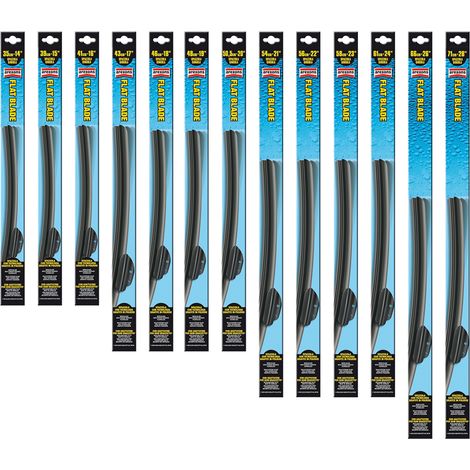 SPAZZOLA TERGICRISTALLO 'FLAT BLADE' art. 8133 - cm. 43  - AREXONS