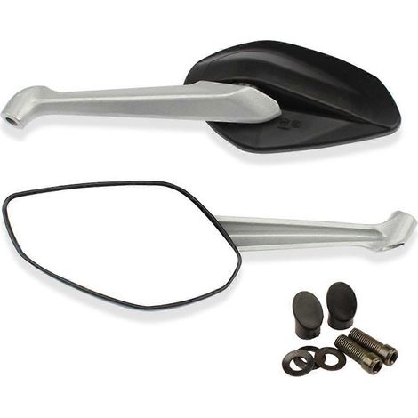 Rétroviseur de moto pour Diavel 14 argent (1/4)