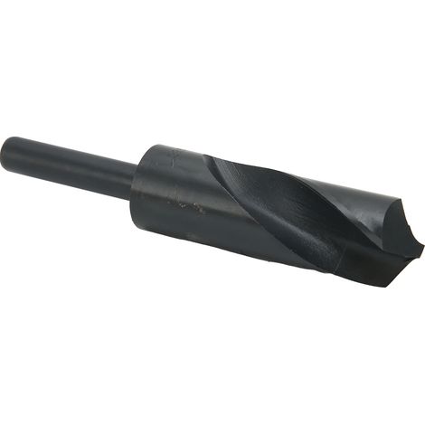 Foret hélicoïdal en acier rapide HSS, queue droite de 29.5mm (1/2 pouce), réduction de manche pour perçage précis (1/5)
