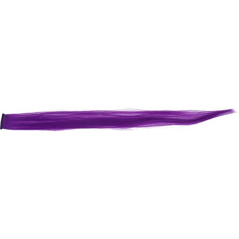 Extensions de cheveux colorées, mèches synthétiques à clip, postiche pour femme et fille, teinte violette n°3, coiffure volumineuse, accessoire beauté temporaire (1/5)