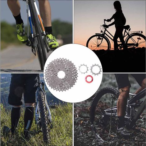 Cassette Vélo 9 Vitesses 11-36T en Acier pour VTT et Cyclisme (1/5)