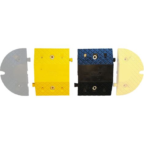 Ralentisseur SPEED70, 400x250x70mm, jaune/noir set Métallurgie 758136896 (1/5)