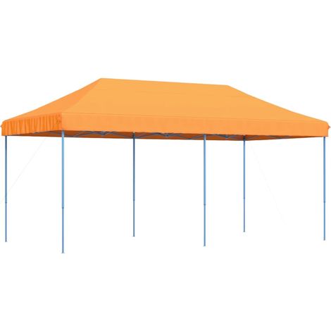 Maison Exclusive - Partyzelt Faltbar Pop-Up Orange 580x292x315 cm