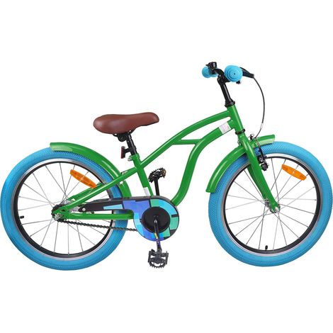 Teenpull – Kinderfahrrad 22 Zoll für 7-12 Jahre alt Grün (1/5)