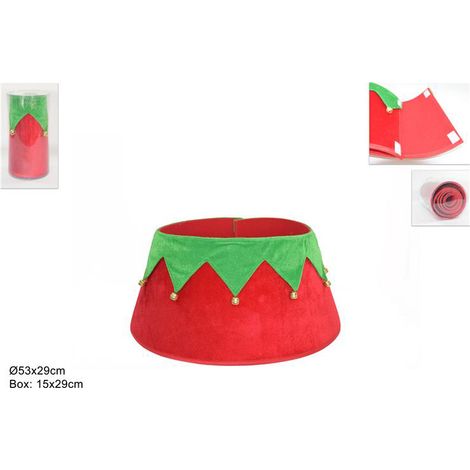 Decorazione Albero di Natale Sottoalbero Giullare 53 x 29 cm