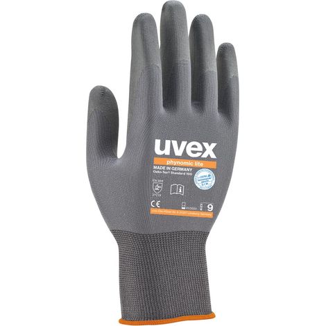 Guanti da lavoro Uvex Phynomic Lite 60040 - 6 (xs) - Gris (1/3)