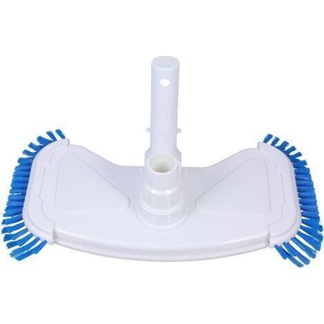 Tête Aspirateur De Piscine Manuelle avec Brosses Latérales Accessoire De Nettoyage pour Fonds Et De Piscine (1/5)