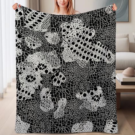 Couverture polaire confortable pour soirées jeux 60x80 pouces, parfait pour canapé et famille (1/4)