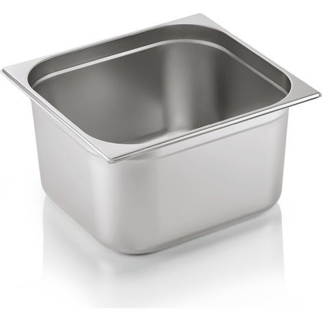 Bac inox GN 2/3 H 200 mm 18 ltr GN CORE - Was Germany (1/2)