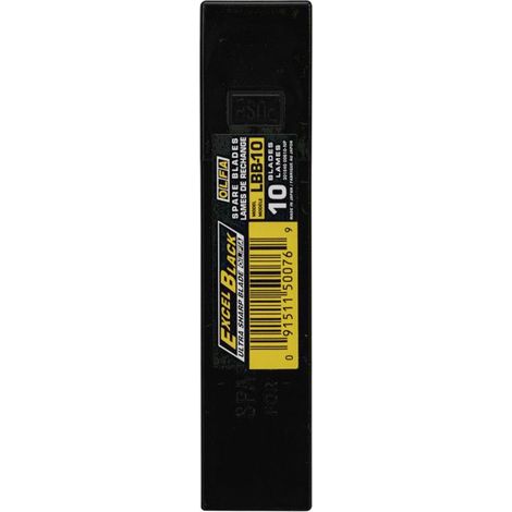 Lames de rechange pour cutter OLFA LBB-10 - 18 mm - 10 pcs