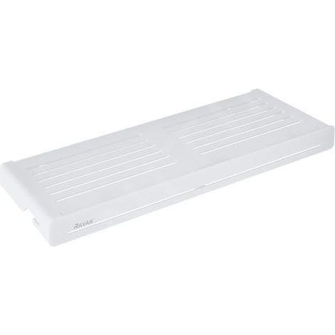 Ravak Slim - Tablette, longueur 28 cm, blanc/blanc X07P651 (1/3)