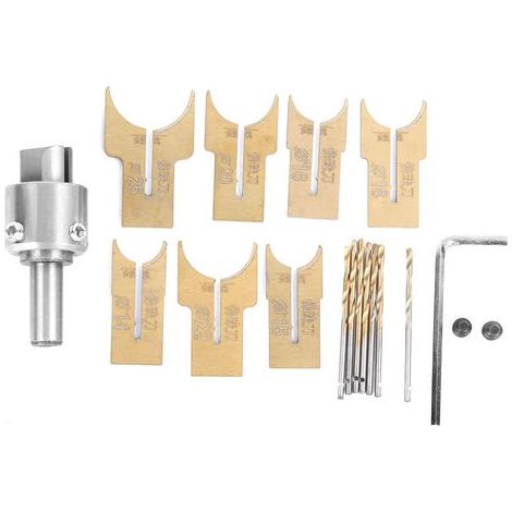 Set mit 18 Holzperlenschneidern für Ebenholz und Palisander, Holzschnitzwerkzeuge (1/5)