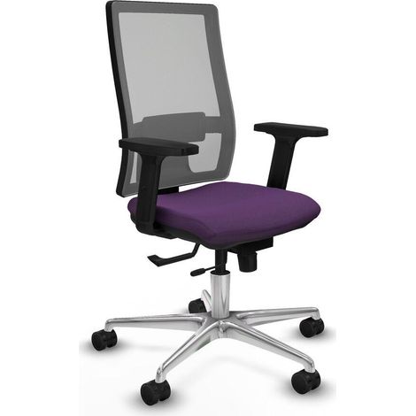 Piqueras y Crespo Chaise Bureau Élégante Violet Confort (1/3)