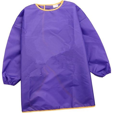 Schürze für 12-Jährige, Kindermalschürze, wasserdichter Malkittel für Jungen und Mädchen im Alter von 5-11 Jahren, für Schulaktivitäten, Malen, Kochen, Ausmalen (1/5)