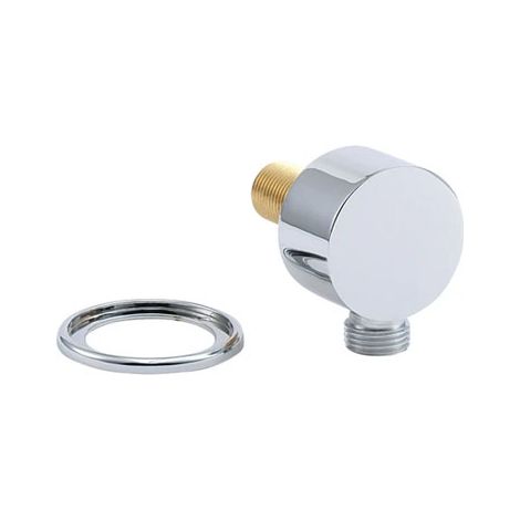 Deva Wall Union Round Chrome