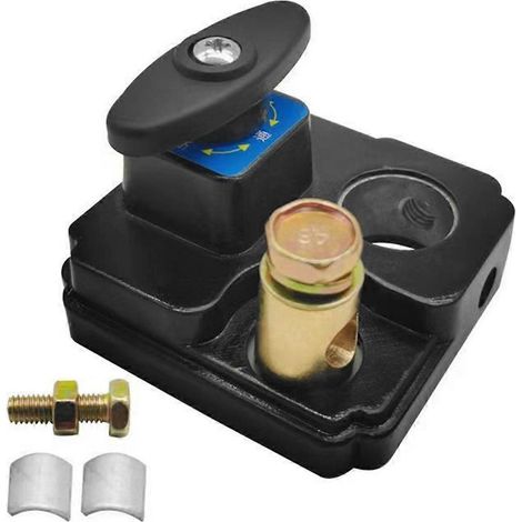 Interrupteur de déconnexion de batterie de voiture, isolateur, coupe-alimentation, lame de couteau (1/5)