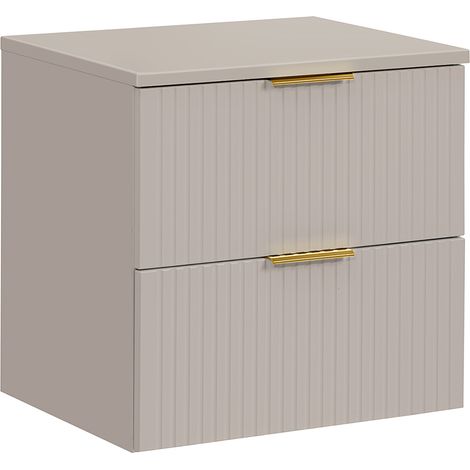 Waschtischunterschrank 60cm, in Beige, ADELAIDE-56-CASHMERE (1/5)