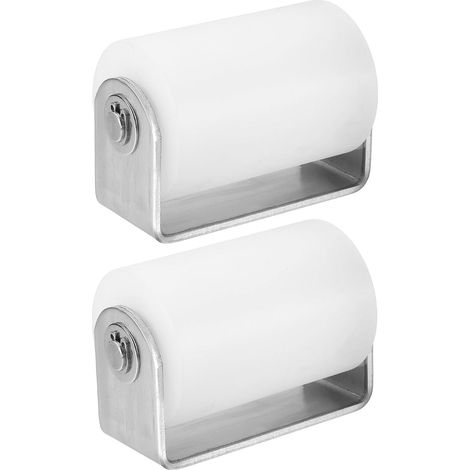 2 Pcs Galet De Guidage Pour Porte Coulissante 3" Guide Nylon (1/5)