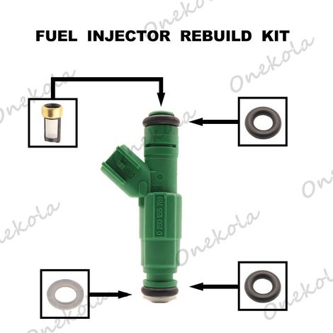 Fuel injector O-ring repair kit for Dodge Chrysler 0280155789 (1/2)