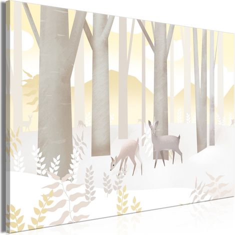 Tableau Forêt de contes de fées Partie 1 Troisième variantee - 60 x 40 cm (1/3)