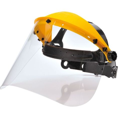 Serre-tête avec écran de protection Incolore