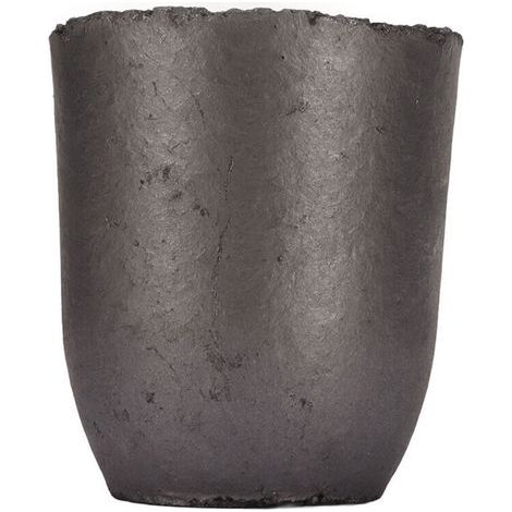 Creuset en graphite et carbure de silicium pour fonderie, idéal pour la fusion, le moulage et le raffinage de l'aluminium, de l'or, de l'argent, du cuivre, du fer et du zinc. 1 pièce. (1/5)