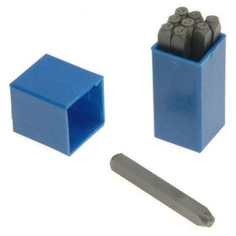 180- 5.0mm Set of Number Punches 3/16in PRIN316