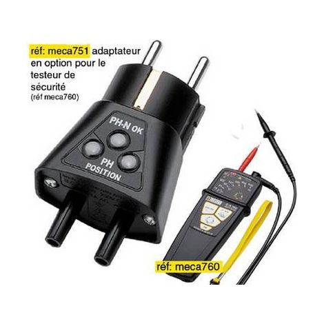 Chauvin Arnoux P01101997Z C.A 751 Tester per prese C.A 751 1 pz.