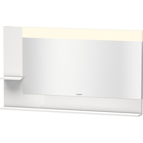 Miroir DuravitVERO 142x1400x800m avec éclairage cappuccino haute brillance