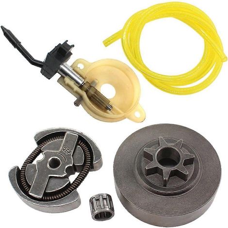 Kit de pignon de tambour d'embrayage 7T pour tronçonneuse Poulan 2775 PP295 PP4620AVX 325" 530069342 Pompe à huile (1/5)