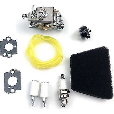 Kit filtre à air et carburateur pour tronçonneuses Partner 351 352 370 371 390 391 401 420 422 (Réf. 5300718-21) (1/3)
