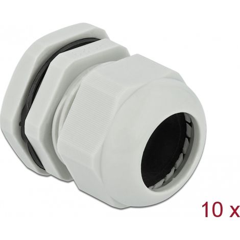 Delock Prensacables PG29 10 piezas gris