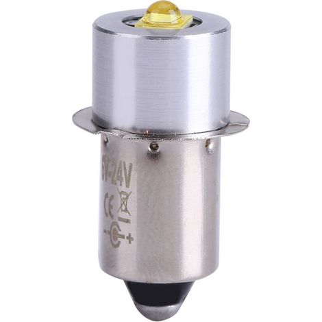 Ampoule LED de secours 3W 6‑24V P13.5S haute luminosité pour lampe torche et projecteur de travail (1/5)