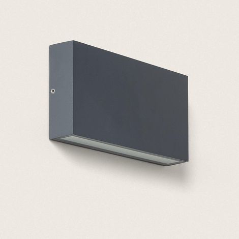 LED-Wandleuchte Aussen 10W Aluminium Doppelseitige Beleuchtung CCT Wählbar Brooky M Anthrazit