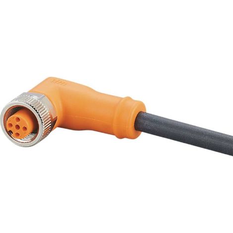 [NEUWERTIG] B-Ware ifm Electronic Anschlussleitung EVC713 gewinkelt 10m 5-polig PUR Kabel 1 St. (1/2)