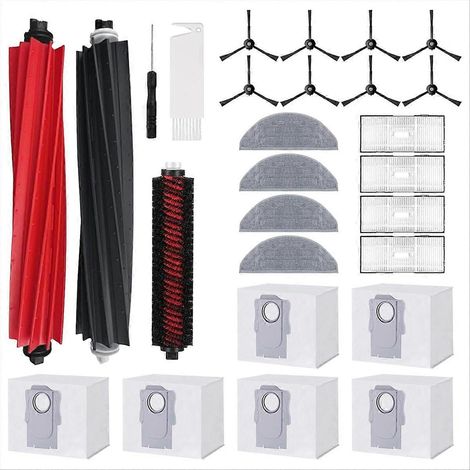 Zubehörset für den Saugroboter S8 Pro Ultra, Ersatzteile, Bürsten und Filter, Komplettpaket, ideal für die Bodenreinigung, kompatibel mit der S8 Pro Ultra Serie (1/5)