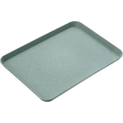 Plateau de service rectangulaire vert pour restauration rapide (2025) - Plateau de service pour intérieur (1/5)