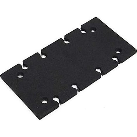 Plaque de base pour ponceuse Makita BO3700 BO3710 BO3711. Pièce de rechange. (1/5)