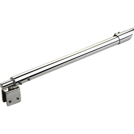 Teleskop-Stützstange – 1-teilig – Verchromter Edelstahl – Stabilisiert 8–12 mm Glas – Modernes Badezimmer – 300 bis 500 mm (1/5)
