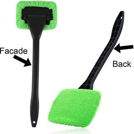 【détergent】Brosse de lavage de voiture nettoyant pour vitres à long manche brosse à poussière nettoyage de pare-brise BrusNP5278 (1/2)