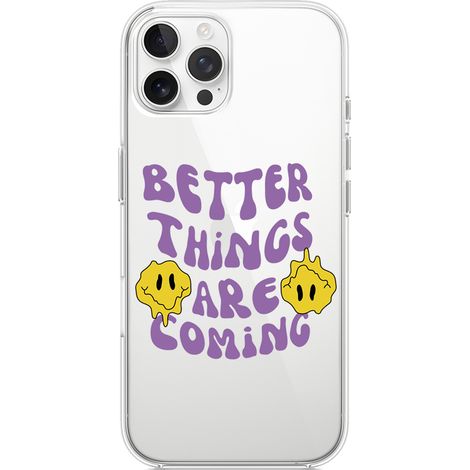 Custodia flessibile in silicone trasparente per iPhone 12 Pro, cose migliori stanno arrivando (1/5)
