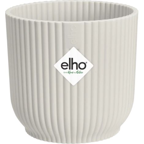 Elho Vibes Fold Round Mini 9 White Vaso Rotondo (1/4)