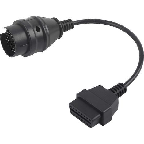 Câble adaptateur de diagnostic OBD2 38 broches vers OBD, résistant à l'usure, de remplacement pour Mercedes-Benz (1/5)